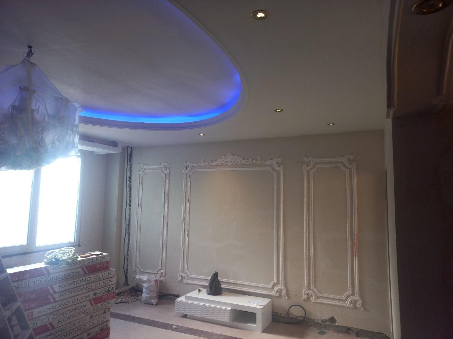 کناف وقاب بندی گچبری و نقاشی ساختمان|خدمات پیشه و مهارت|تهران, هفت حوض|دیوار