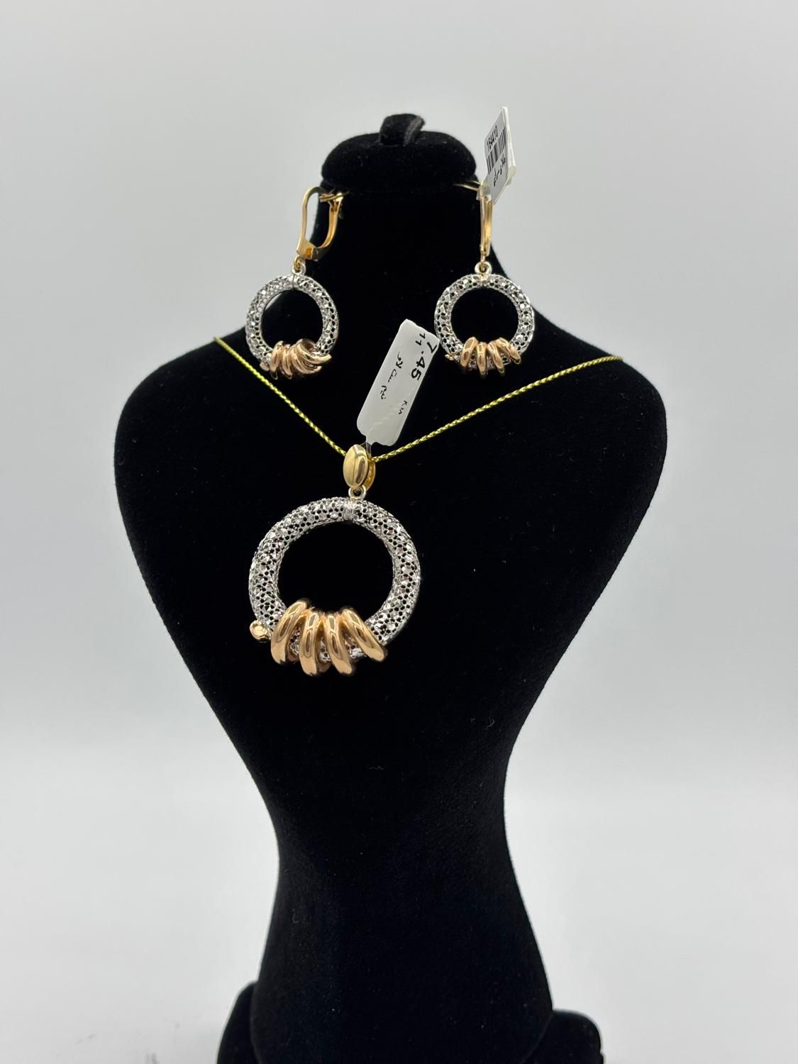 نیم ست طلا لاو|جواهرات|قم, زنبیل آباد|دیوار