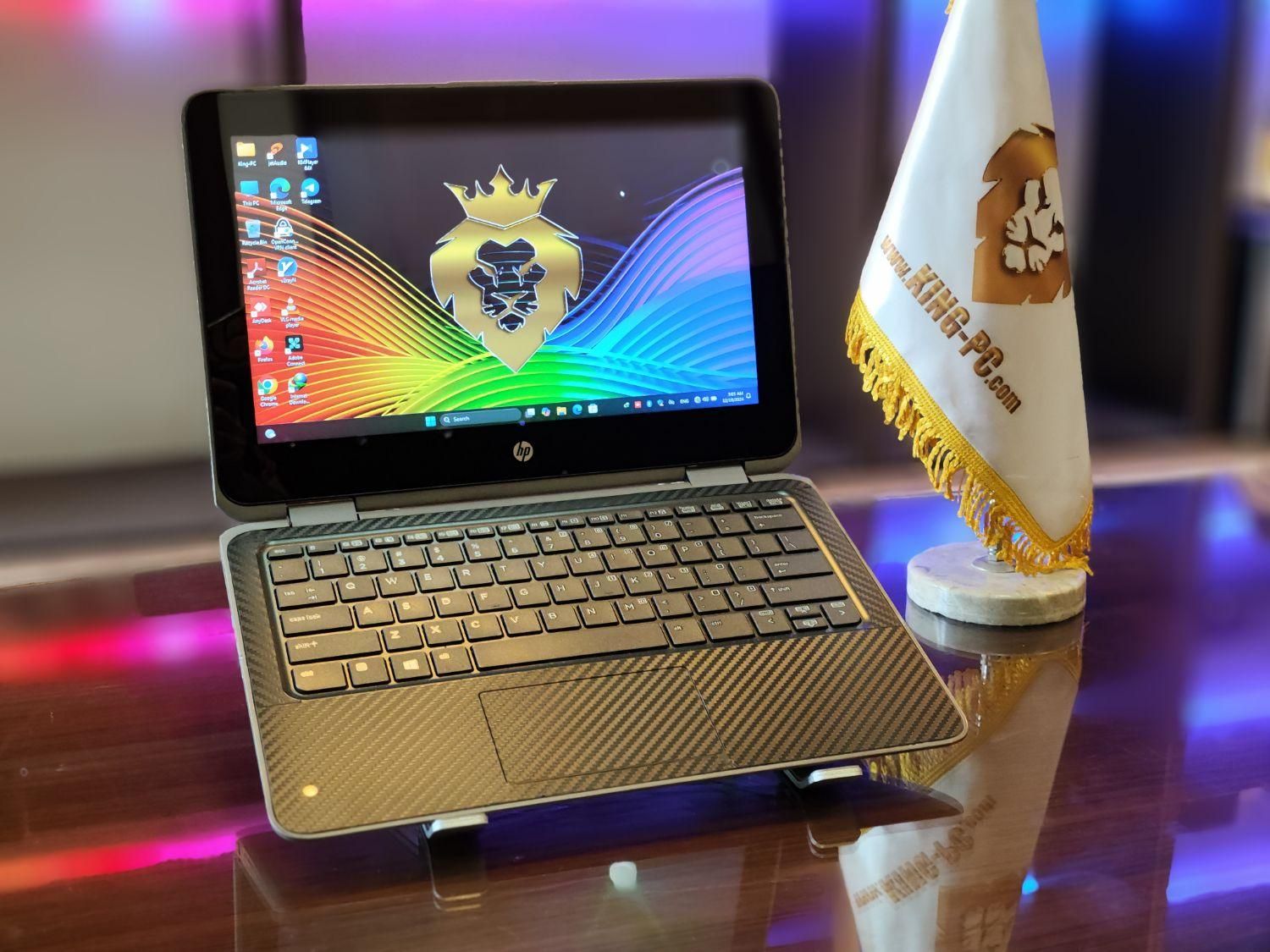 مینی لمسی ۳۶۰ درجه نسل ۸ hp i5 فول امکانات|رایانه همراه|تهران, میدان ولیعصر|دیوار