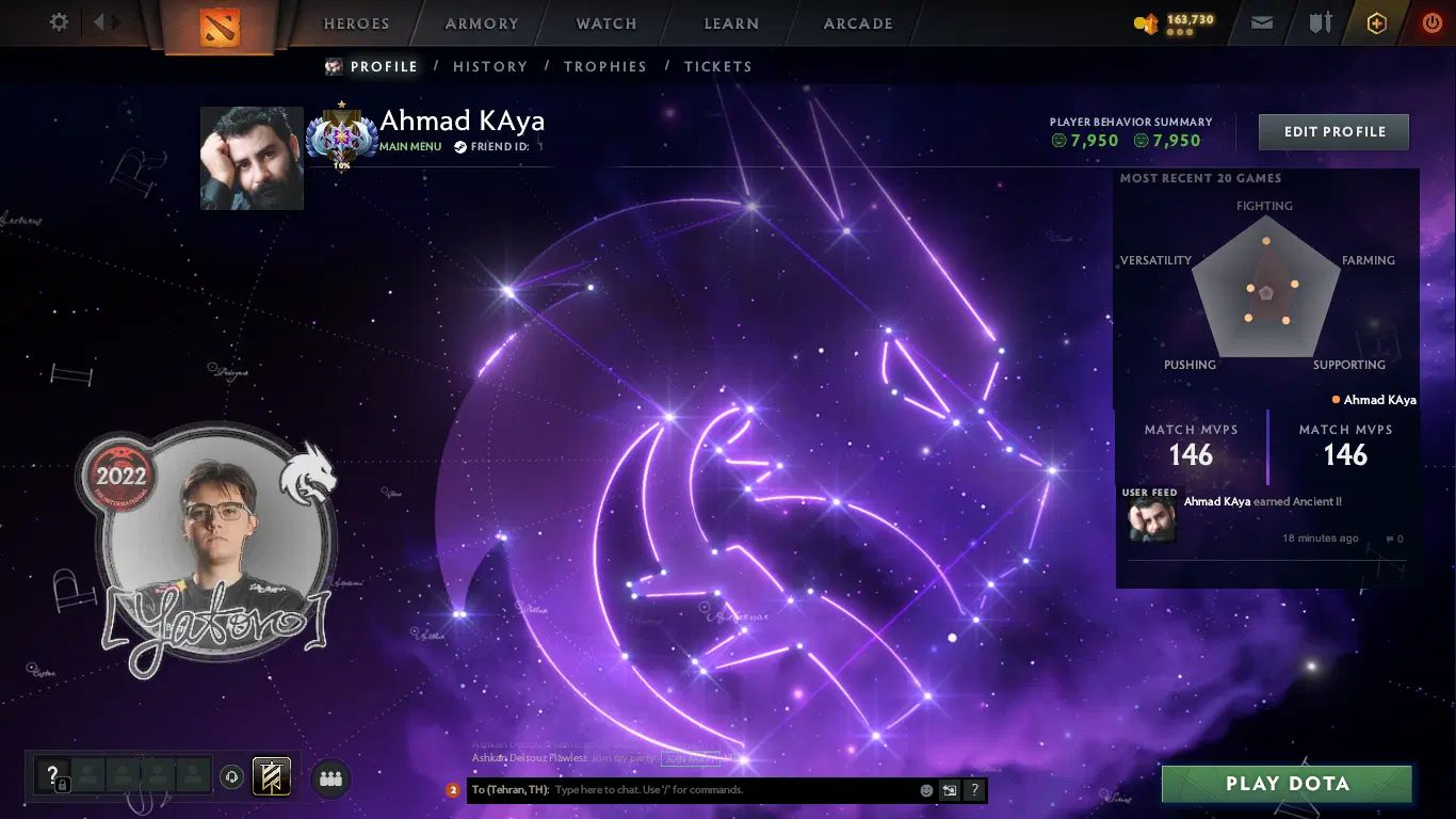 Dota2|کنسول، بازی ویدئویی و آنلاین|تهران, نازی‌آباد|دیوار