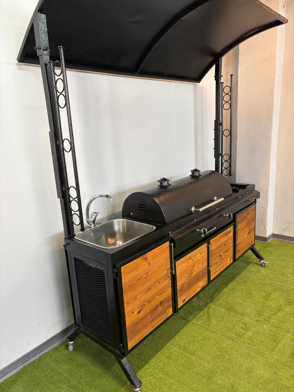 باربیکیو گازی ذغالی|اجاق گاز و لوازم برقی پختوپز|ماهدشت, |دیوار