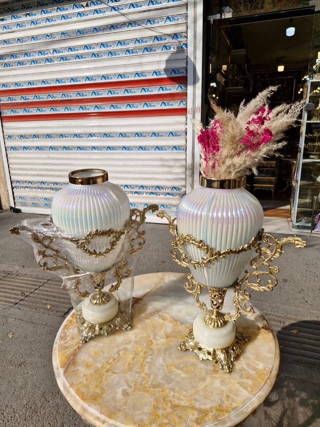 گلدان برنزی (گلدان برنجی رومیزی)کنار سالن|صنایع دستی و سایر لوازم تزئینی|تهران, کیانشهر|دیوار