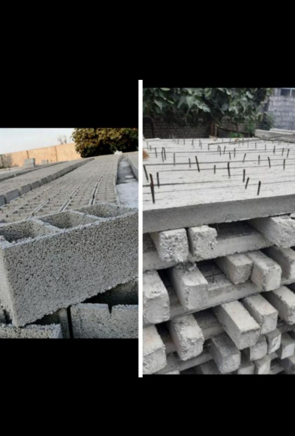 بلوک دیواری و پایه فنس بتنی|مصالح و تجهیزات ساختمان|گرگان, |دیوار