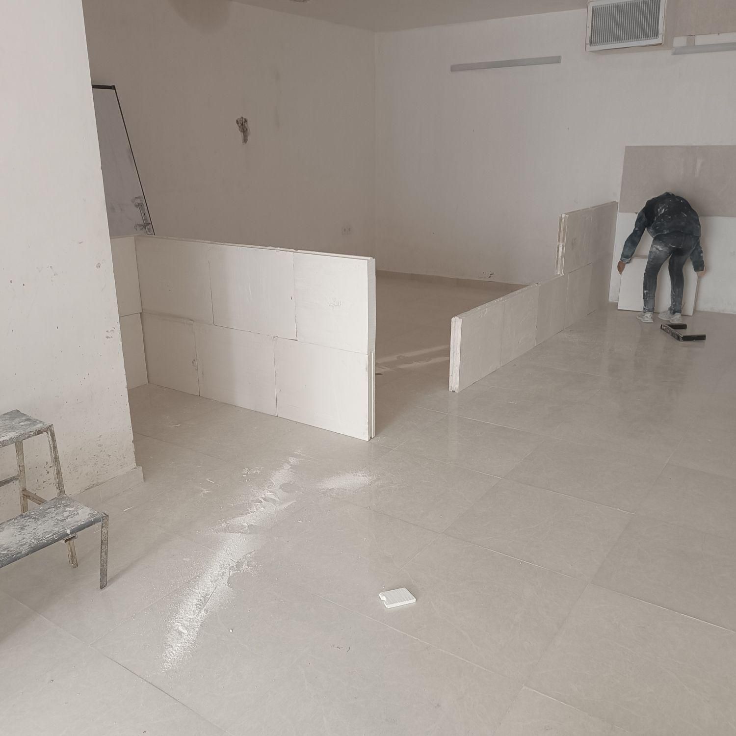 اجرای پنل گچی دیوارگچی دیوارکاذب پارتیشن پیش ساخته|خدمات پیشه و مهارت|تهران, دردشت|دیوار