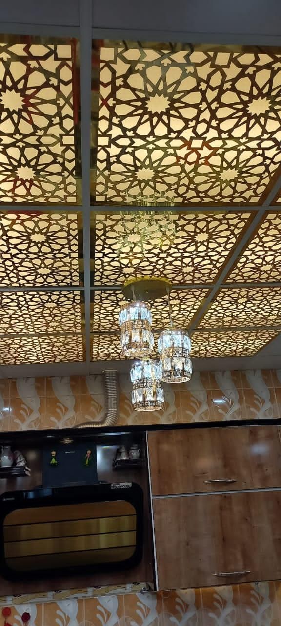 اجرای ونصب سقف کاذب کناف .پی وی سی .کاغذدیواری|خدمات پیشه و مهارت|آبادان, |دیوار
