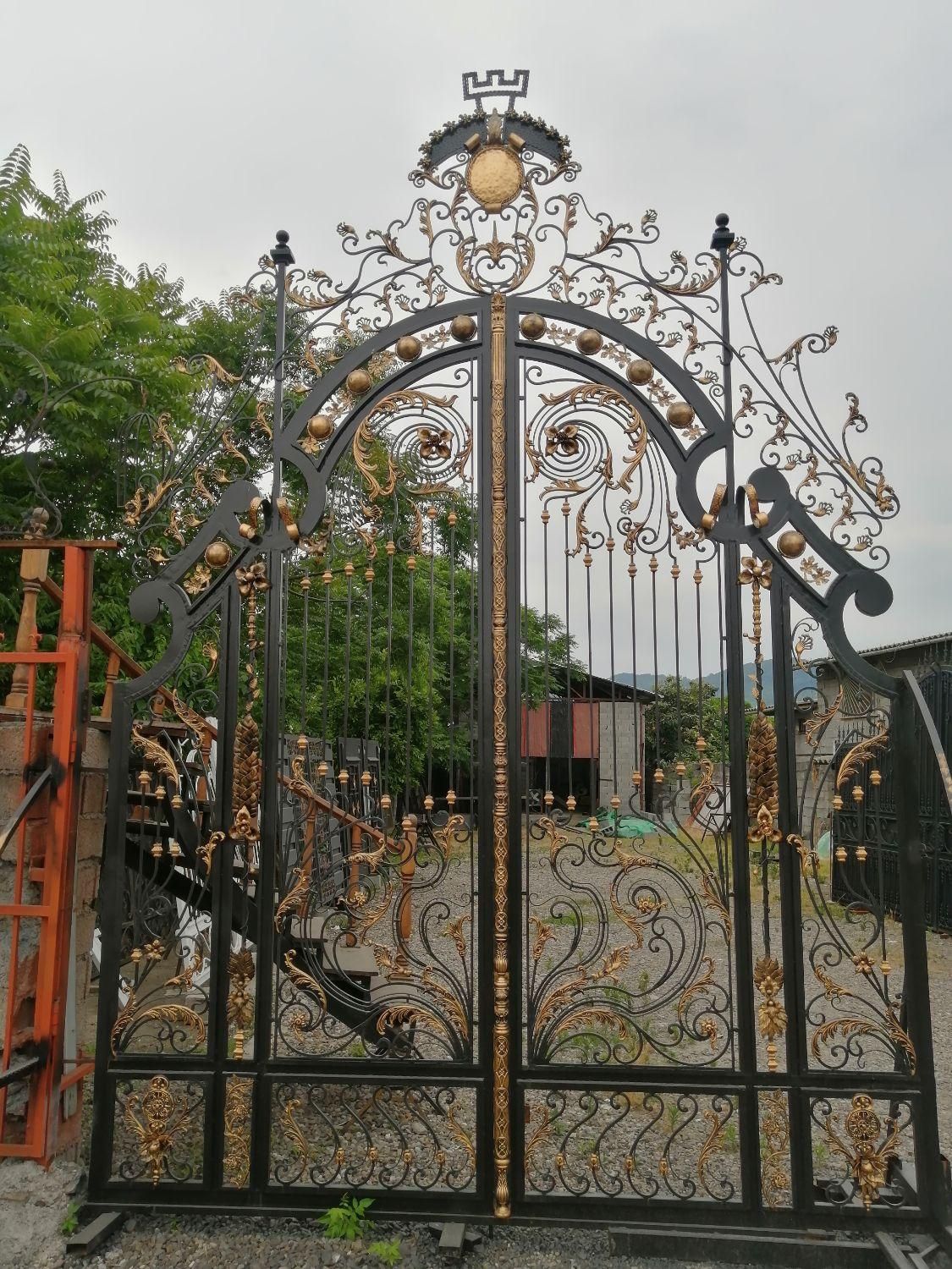 فروش درب های لوکس فرفورژه و مدرن|مصالح و تجهیزات ساختمان|تنکابن, |دیوار