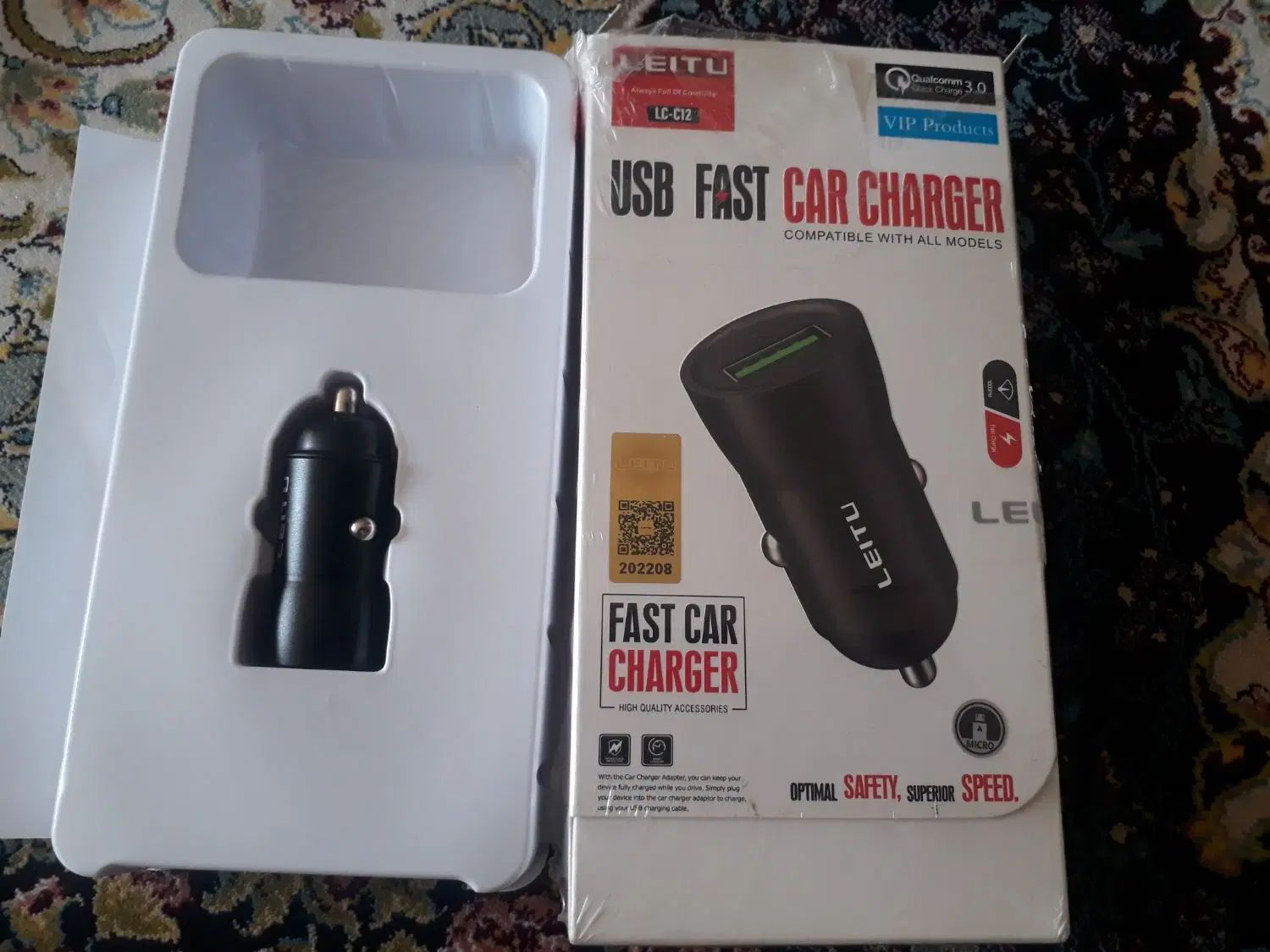 شارژر فندکی لیتو lc - c12|لوازم جانبی موبایل و تبلت|کرج, حصارک پایین|دیوار
