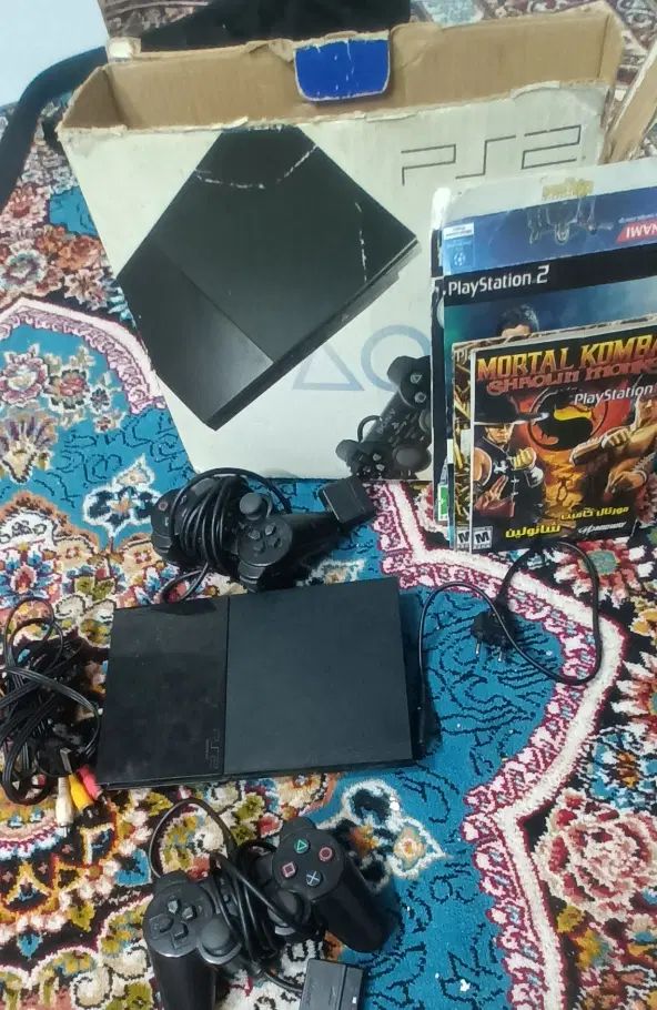 ps2 درحد نو پلی استیشن۲ CDخور فابریک|کنسول، بازی ویدئویی و آنلاین|مشهد, طبرسی شمالی|دیوار