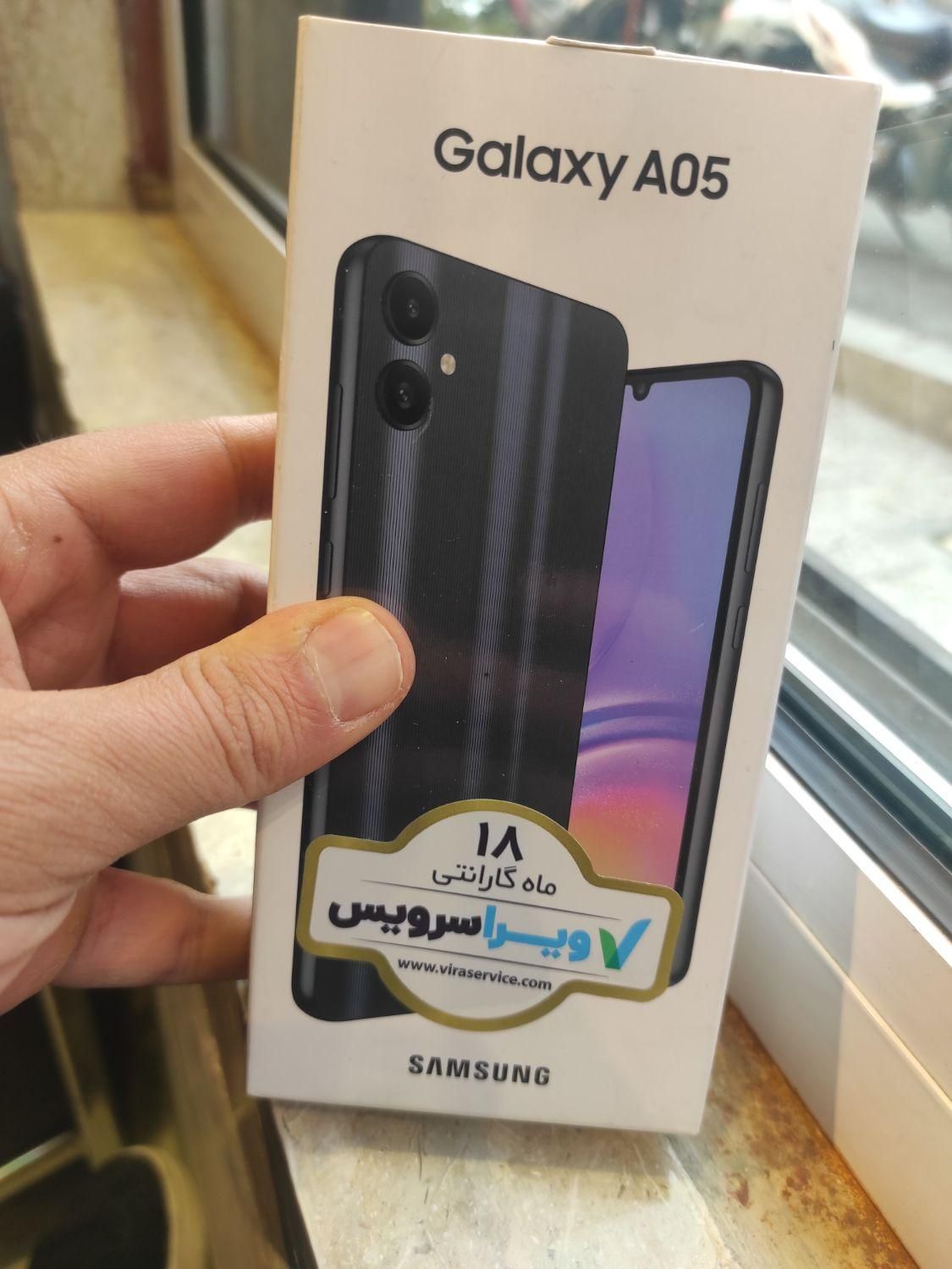 سامسونگ Galaxy A05 مشکی ۱۲۸ گیگ|موبایل|تهران, سهروردی|دیوار