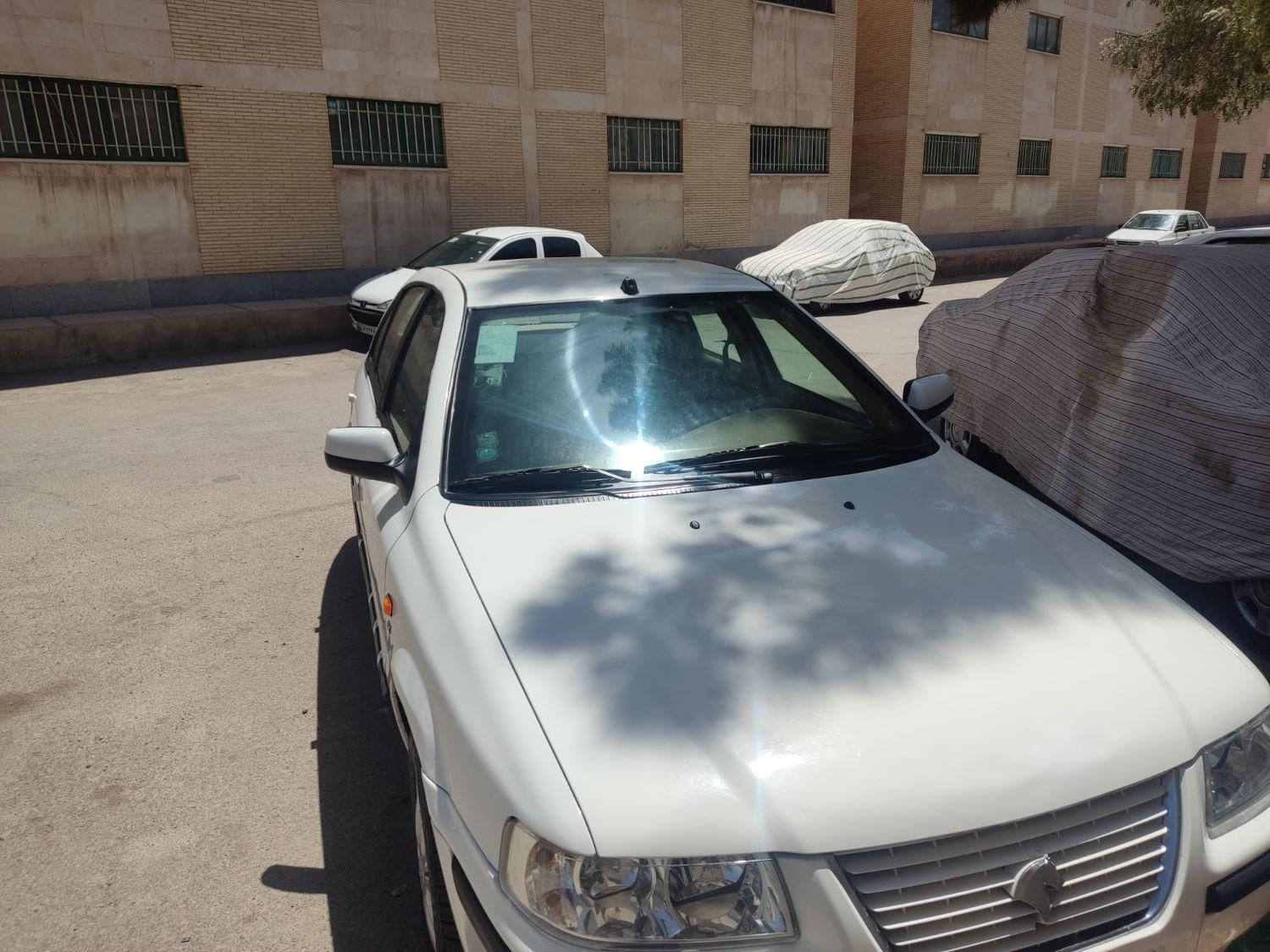 سمند lx ef7 دوگانه سوز کارخانه مدل 96 سفید روغنی|خودرو سواری و وانت|کرمان, |دیوار
