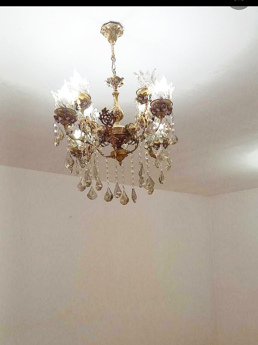 ۲ عدد لوستر ۸شعله|لوستر و چراغ آویز|کرمانشاه, |دیوار