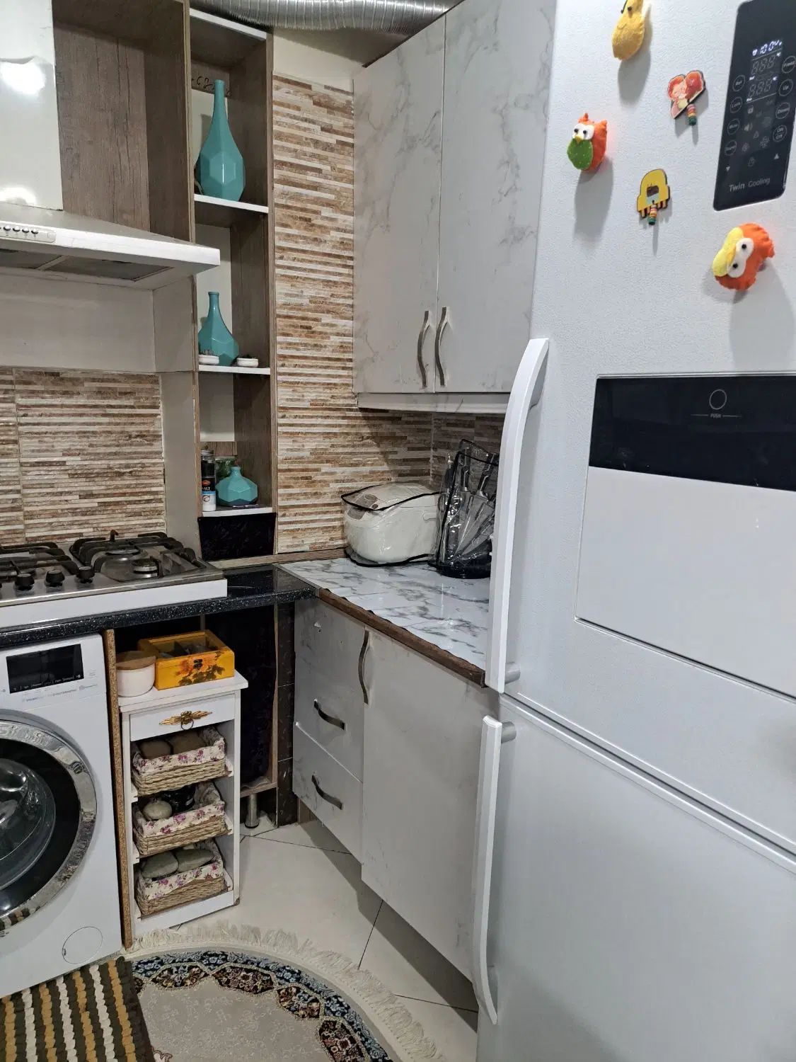 ۶۴ متر دو خواب بر خیابان بریانک شرقی با آسانسور|فروش آپارتمان|تهران, بریانک|دیوار