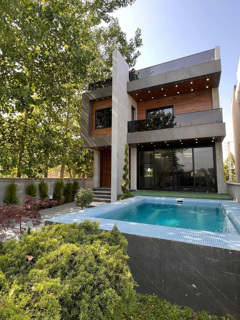 دوبلکس روفدار با استخر۴فصل/۲۰ماهه|فروش خانه و ویلا|چمستان, |دیوار