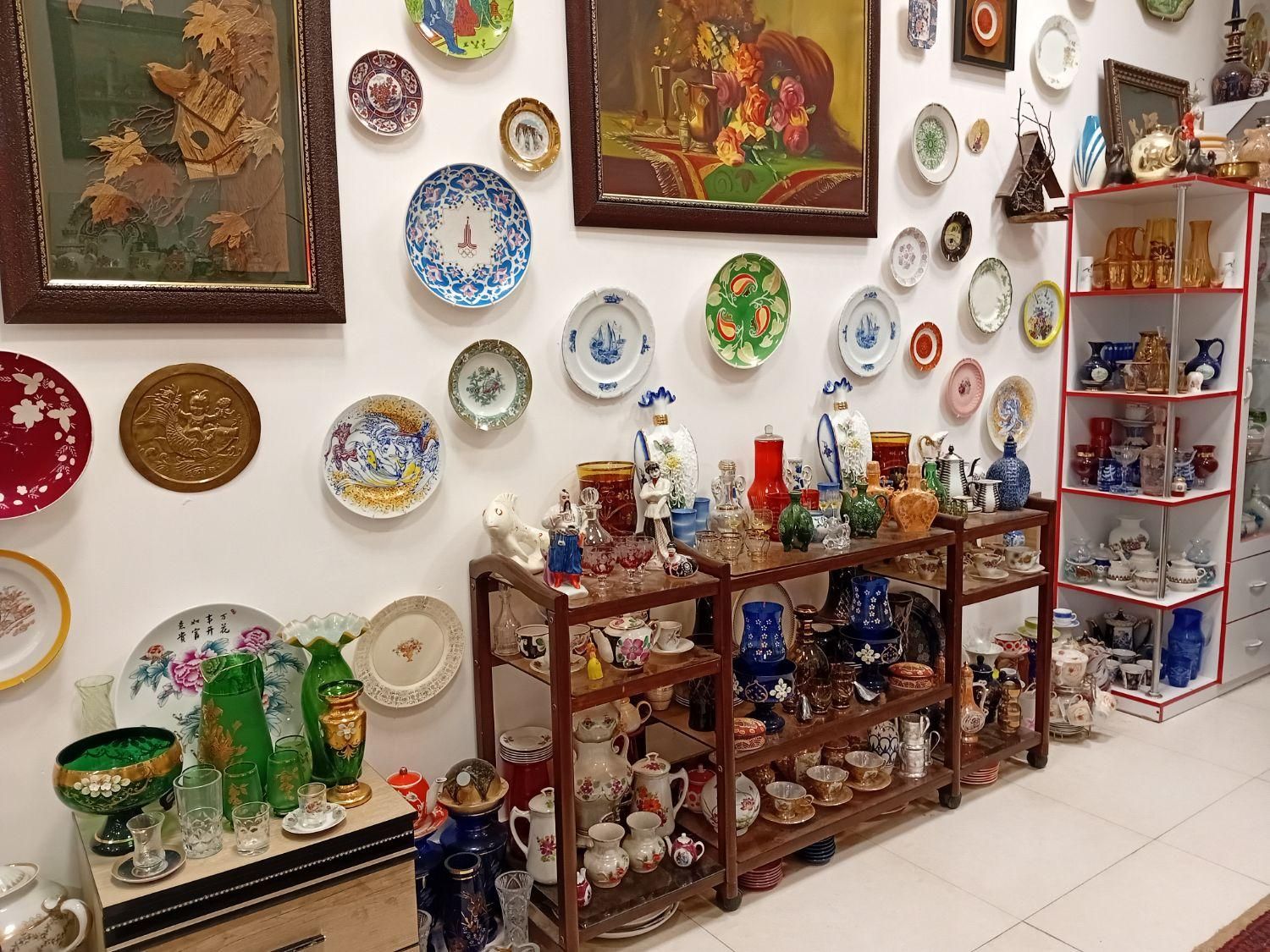 آنتیک قدیمی|ظروف سرو و پذیرایی|اردبیل, |دیوار