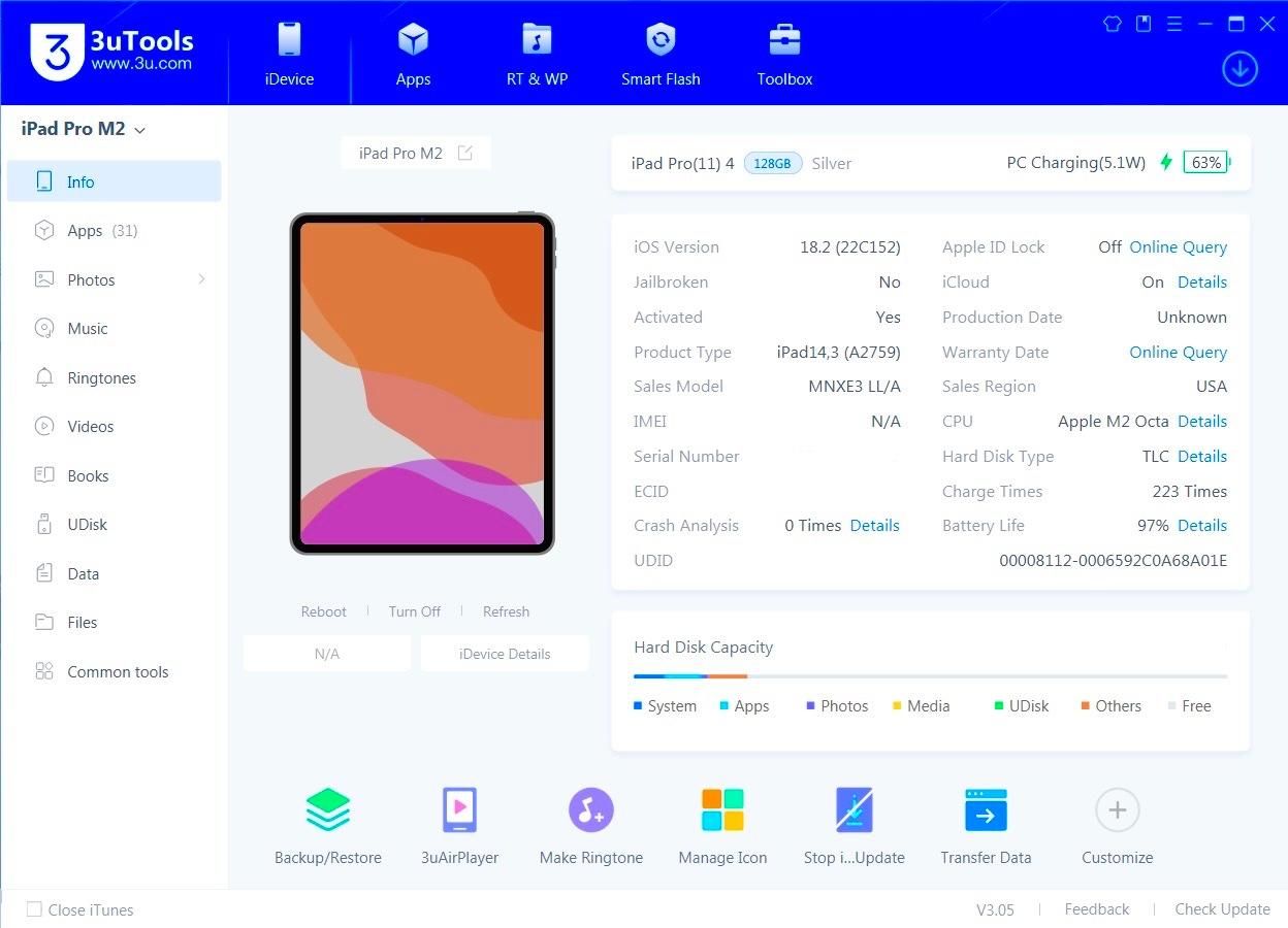 Ipad pro m2 / ایپد پرو m2 (2024) + قلم|تبلت|تهران, دریاچه شهدای خلیج فارس|دیوار
