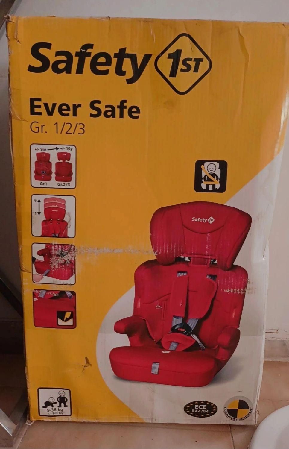 صندلی کودک 3کاره Safety 1st Ever Safe رنگ قرمز|تخت و صندلی بچه|ساری, |دیوار