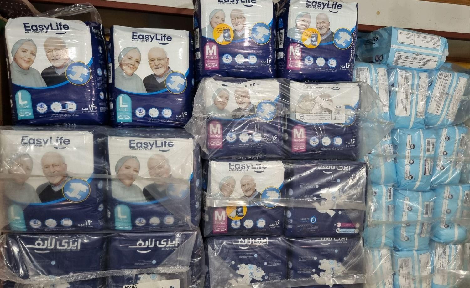 پوشینه بزرگسال ایزی لایف سایز بزرگ و متوسط|آرایشی، بهداشتی، درمانی|آستانه اشرفیه, |دیوار