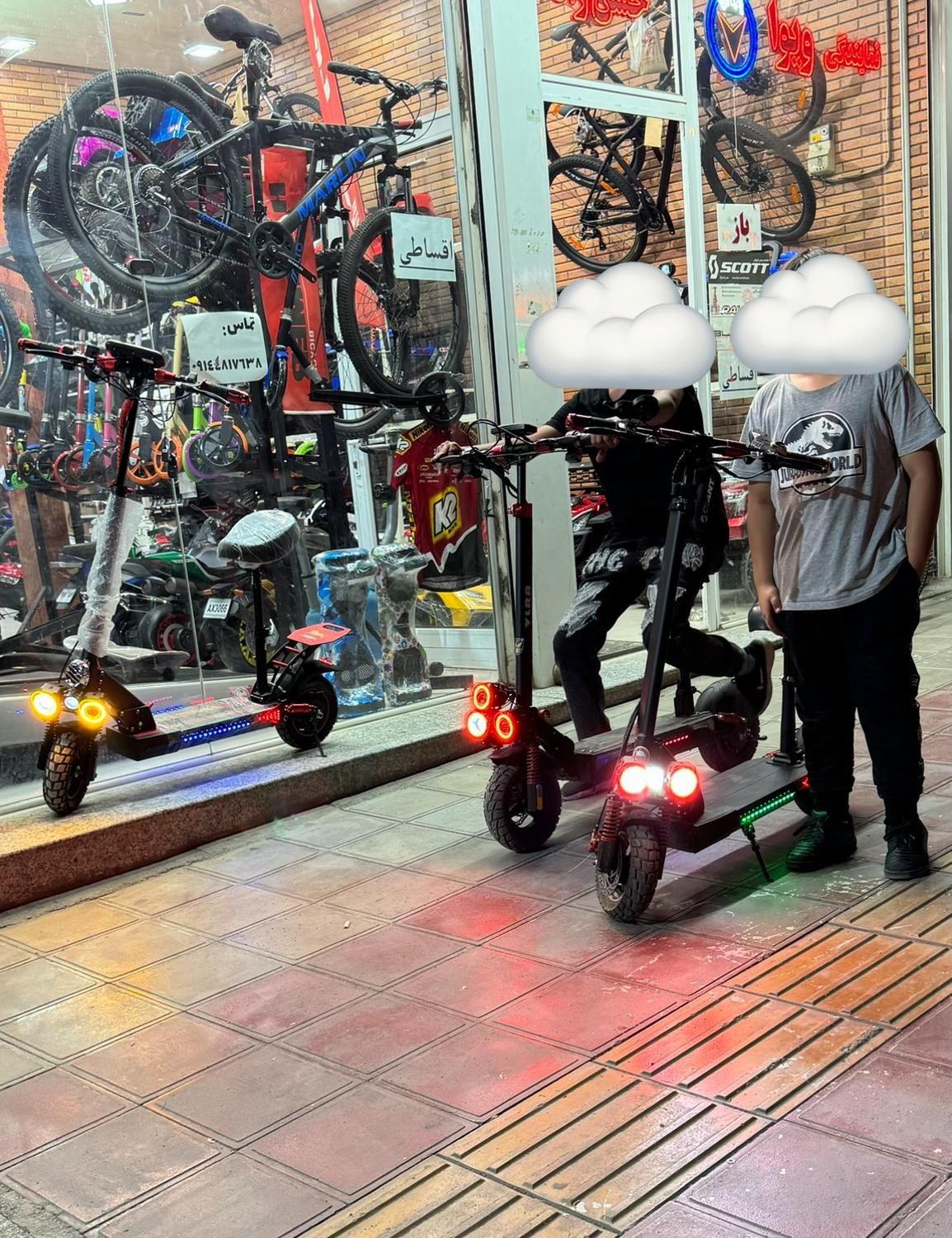 اسکوتر برقی صندلی دار آفرودی مانیتور بزرگ|دوچرخه، اسکیت، اسکوتر|بوکان, |دیوار