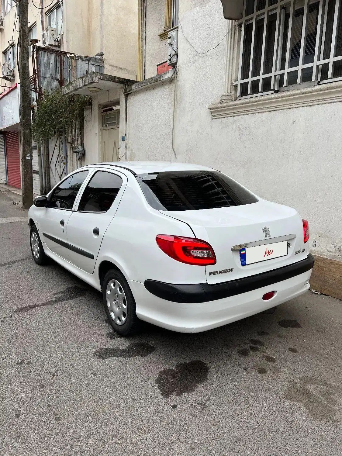 206 sd v8 مدل89|خودرو سواری و وانت|رشت, حسین آباد|دیوار