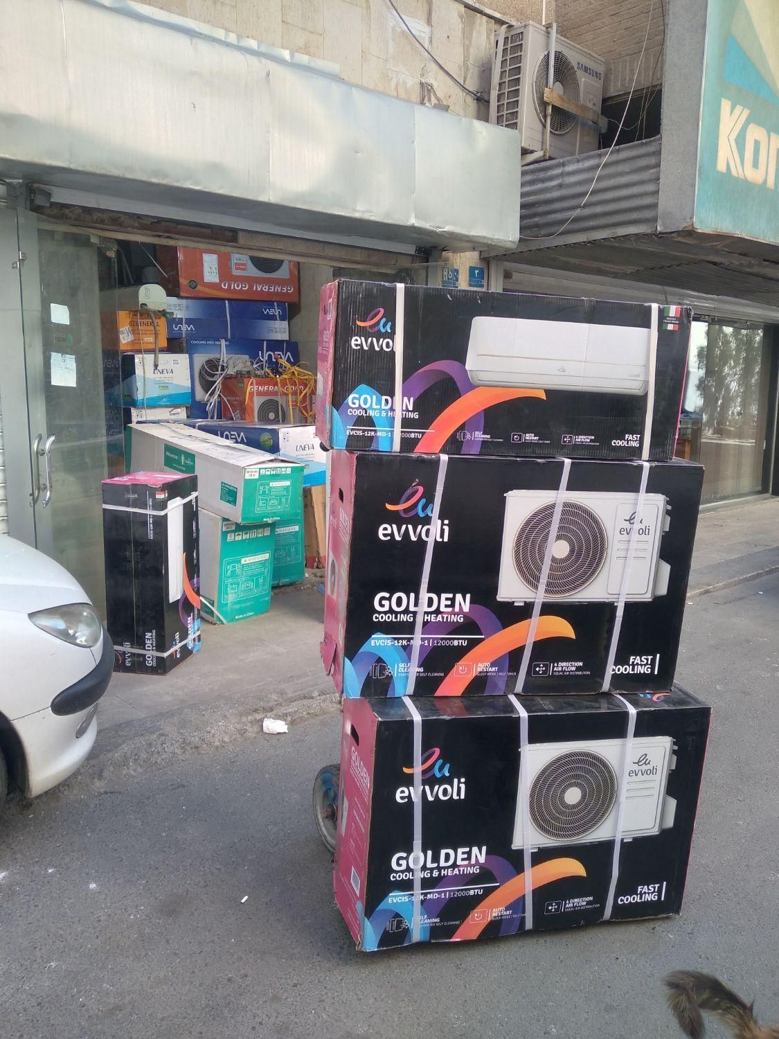 کولر گازی ایولی ۲۴ هزار T3|کولر گازی و فن‌کوئل|تهران, خرمشهر|دیوار