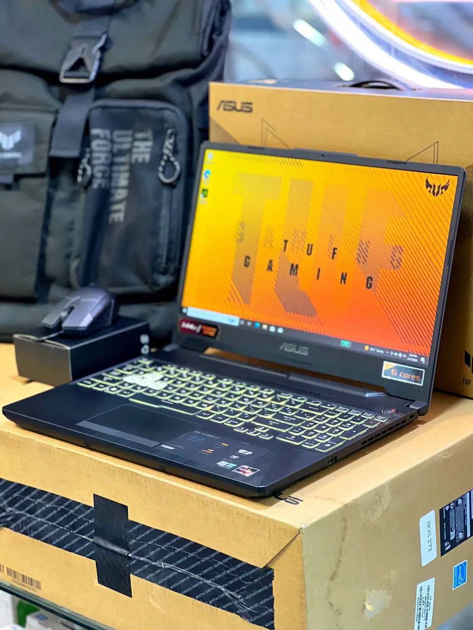ASUS TUF FA506IE R7/16G/1T/4G RTX3050TI کوله و موس|رایانه همراه|تهران, میدان ولیعصر|دیوار