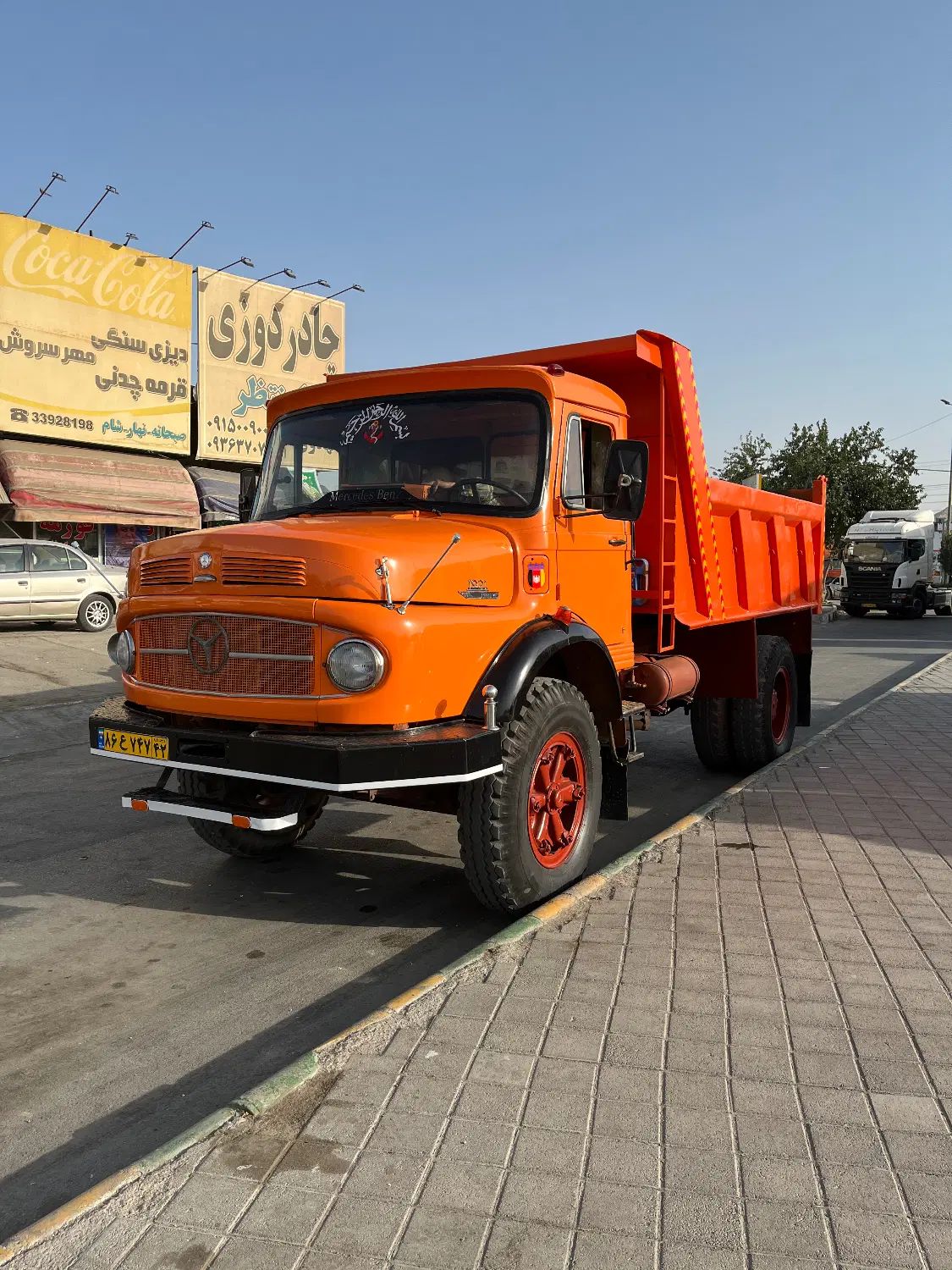 بنز تک‌ کمپرسی مدل ۱۳۶۲|خودرو سنگین|مشهد, طرق|دیوار
