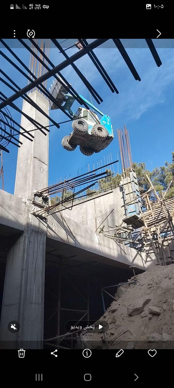 خاکبرداری وگودبرداری بابکت توماس خاور نیسان|خدمات حمل و نقل|مشهد, راه آهن|دیوار