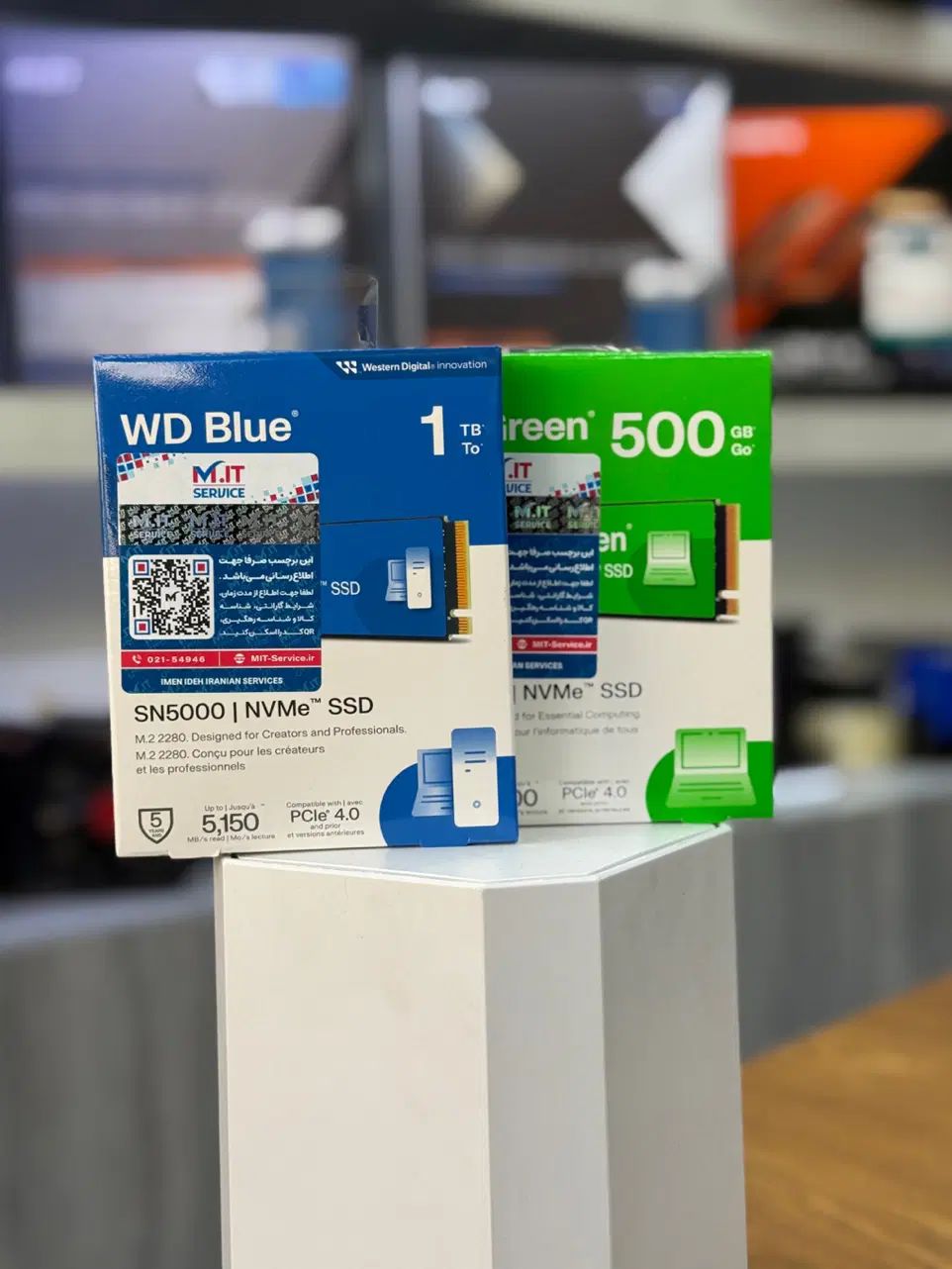 اس اس دی ۱ ترابایت WD BLUE GEN 4|قطعات و لوازم جانبی رایانه|مشهد, کارگران|دیوار