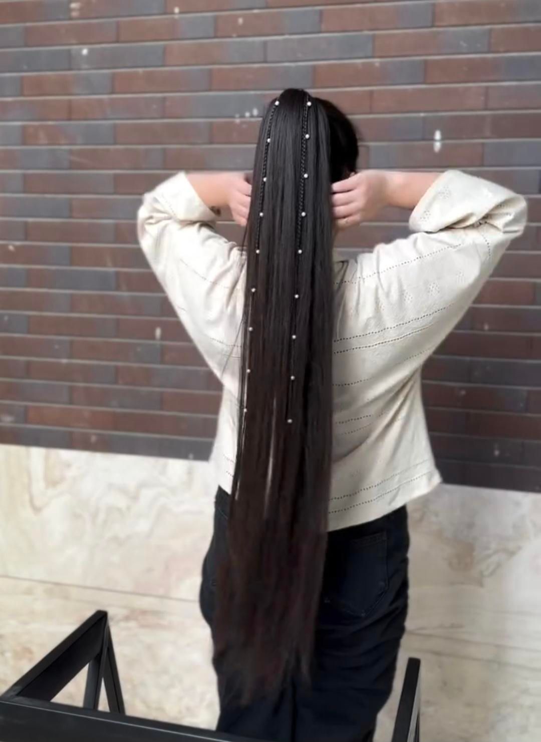 دم اسبی فیک با شاخه های مرواریدی|آرایشی، بهداشتی، درمانی|بیرجند, |دیوار