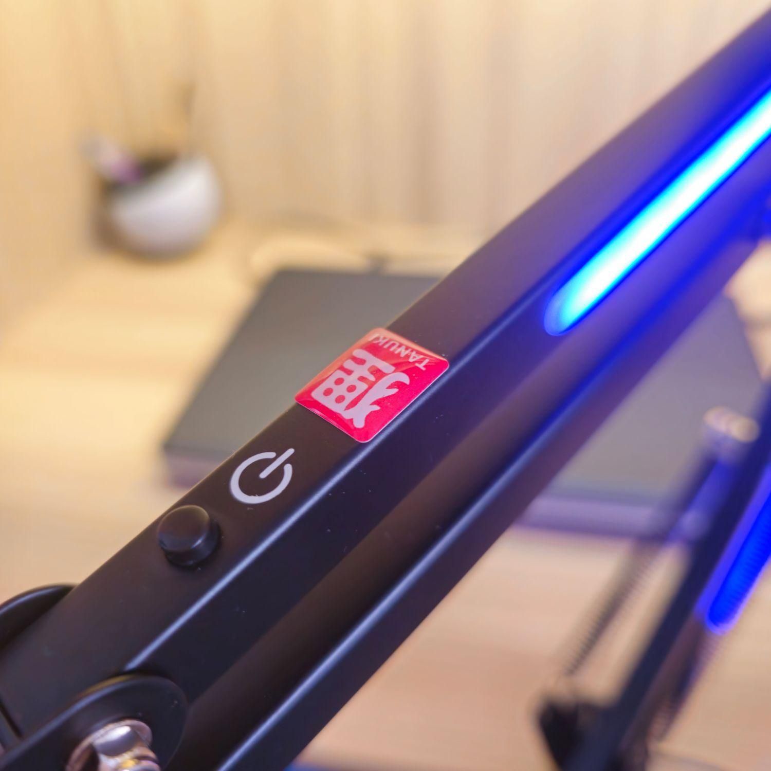 پایه میکروفون RGB برند Tanuki با هولدر موبایل|صوتی و تصویری|تهران, ایرانشهر|دیوار