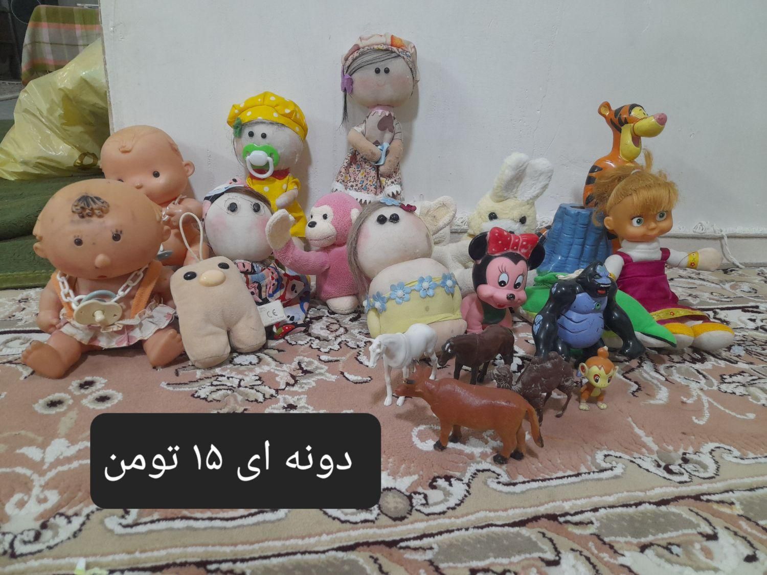 عروسک های زیبا|اسباب‌بازی بچه|تربت‌حیدریه, شهرک ولیعصر|دیوار