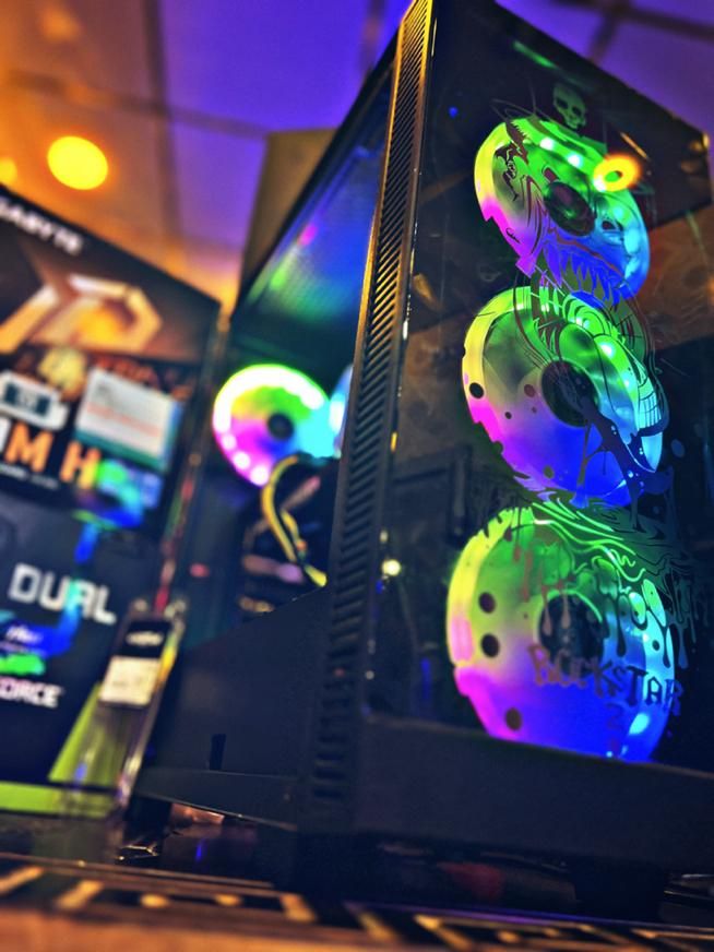کیس کامپیوتر گیمینگ 1660ti gtx rgb نسل ۱۰|رایانه رومیزی|تهران, شهر زیبا|دیوار
