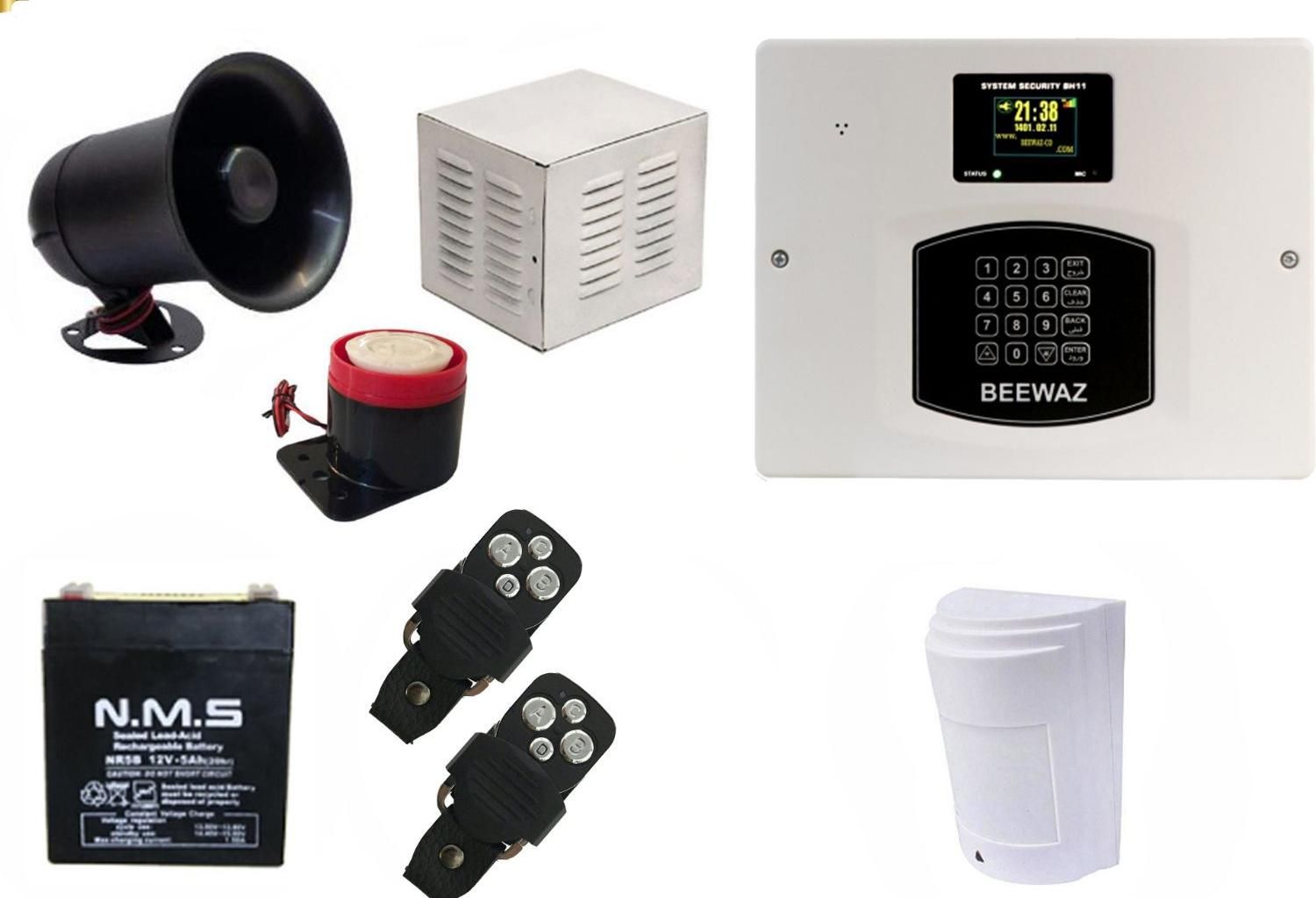 پک دزدگیر اماکن سیمکارتی کنترل از راه دور + دوربین|دوربین مداربسته|قدس, شهرقدس|دیوار