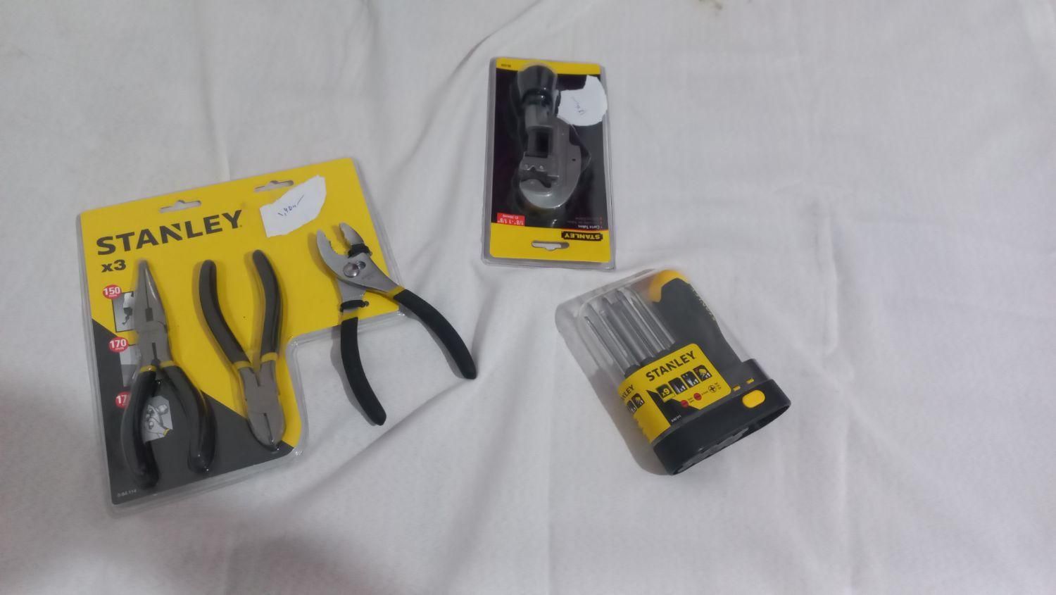 ابزار آلات استنلی دستی انبر چین لوله بر پیچ گوشتی|ابزارآلات|تهران, دهکده المپیک|دیوار