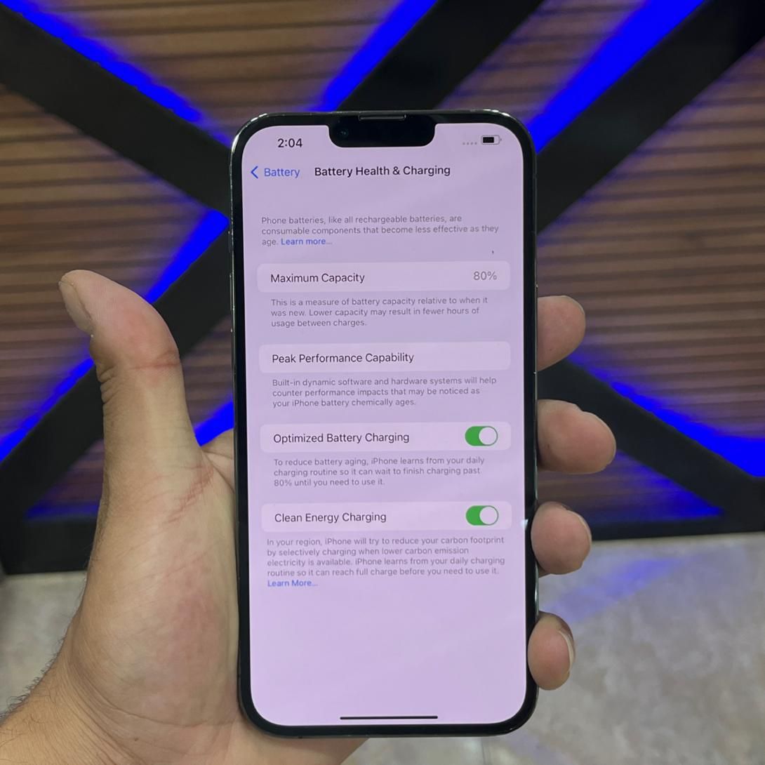 اپل iPhone 13 Pro Max با حافظهٔ ۱۲۸ گیگابایت|موبایل|خرم‌آباد, |دیوار