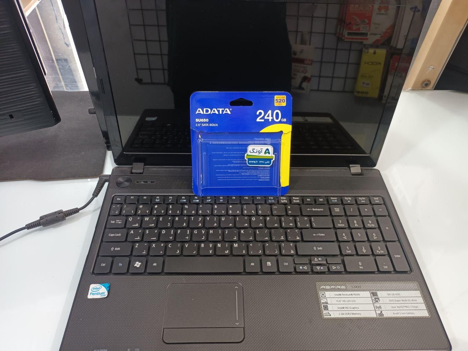 لپ تاپ acer 5742z هارد ssd|رایانه همراه|آمل, |دیوار