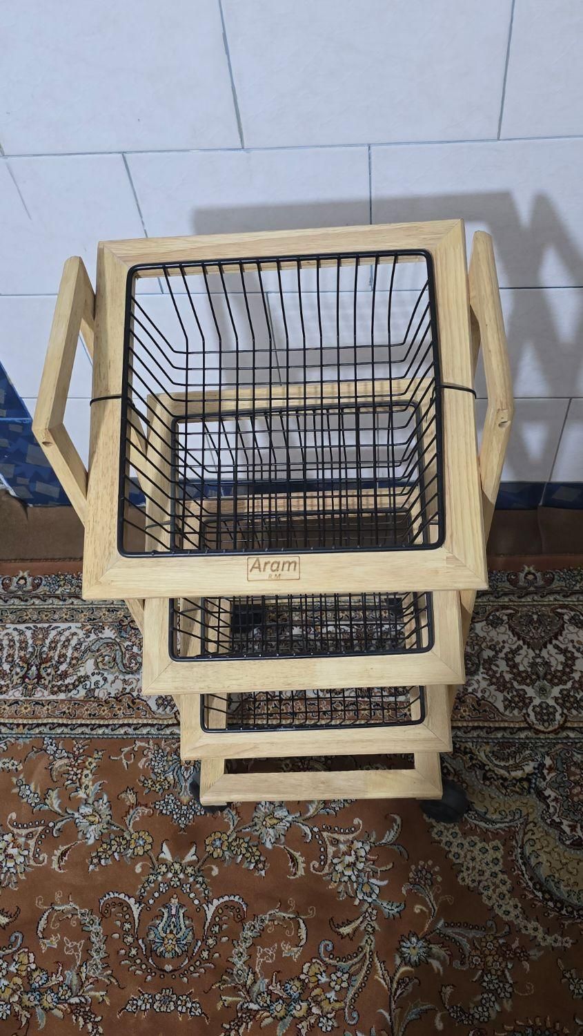 جا پیازی ۳ طبقه|آب‌چکان و نظم‌دهنده ظروف|سقز, |دیوار