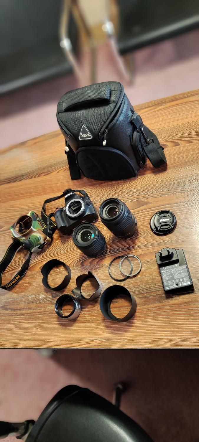 دوربین عکاسی با دو لنز|دوربین عکاسی و فیلمبرداری|مشهد, راهنمایی|دیوار