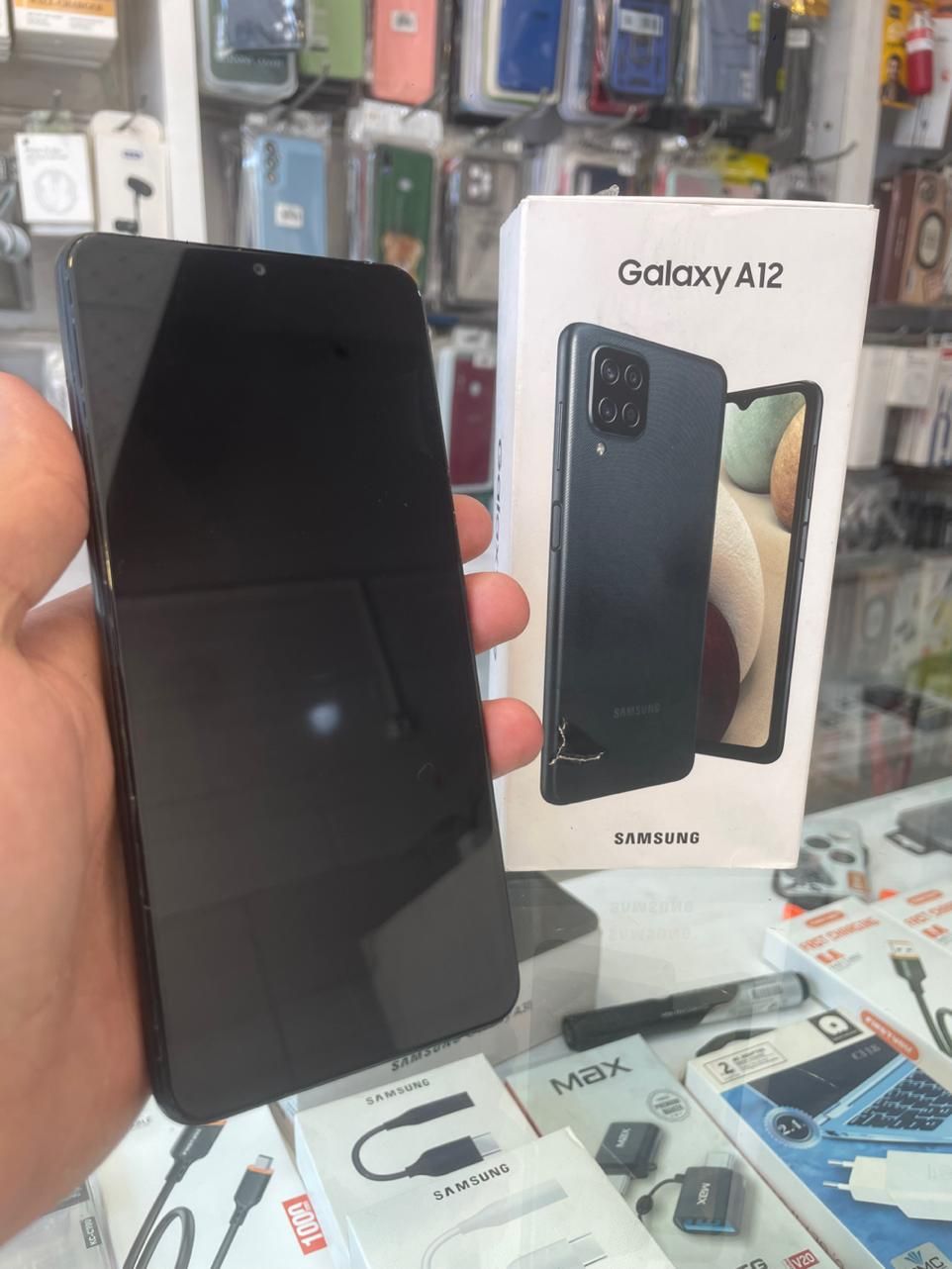 سامسونگ Galaxy A12 با حافظهٔ ۱۲۸ گیگابایت|موبایل|تهران, خاک سفید|دیوار