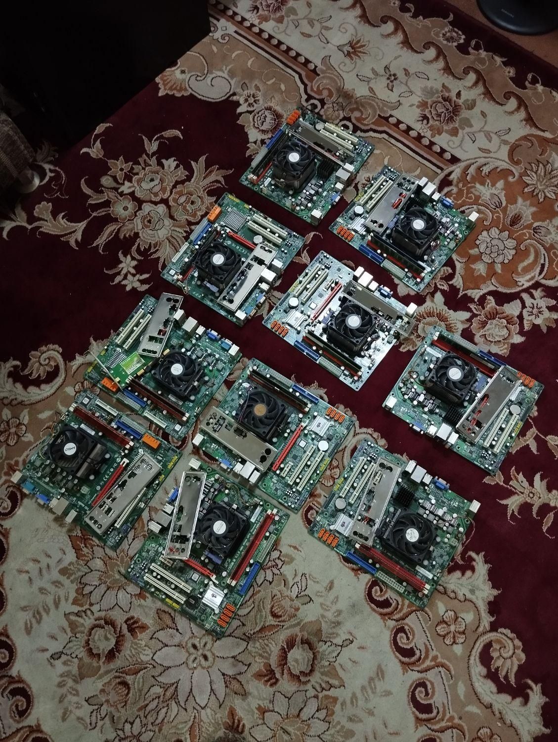 مادربرد ddr3 با cpu و رم۴|قطعات و لوازم جانبی رایانه|اهواز, نادری|دیوار