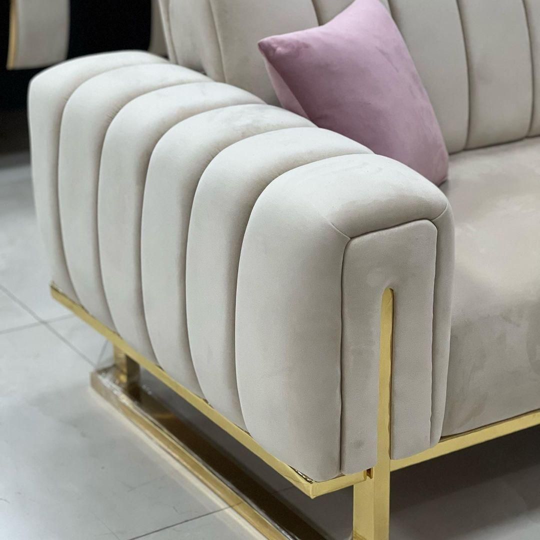 مبل چستر صدفی کد ۰۱۲|مبلمان خانگی و میز عسلی|زنجان, |دیوار