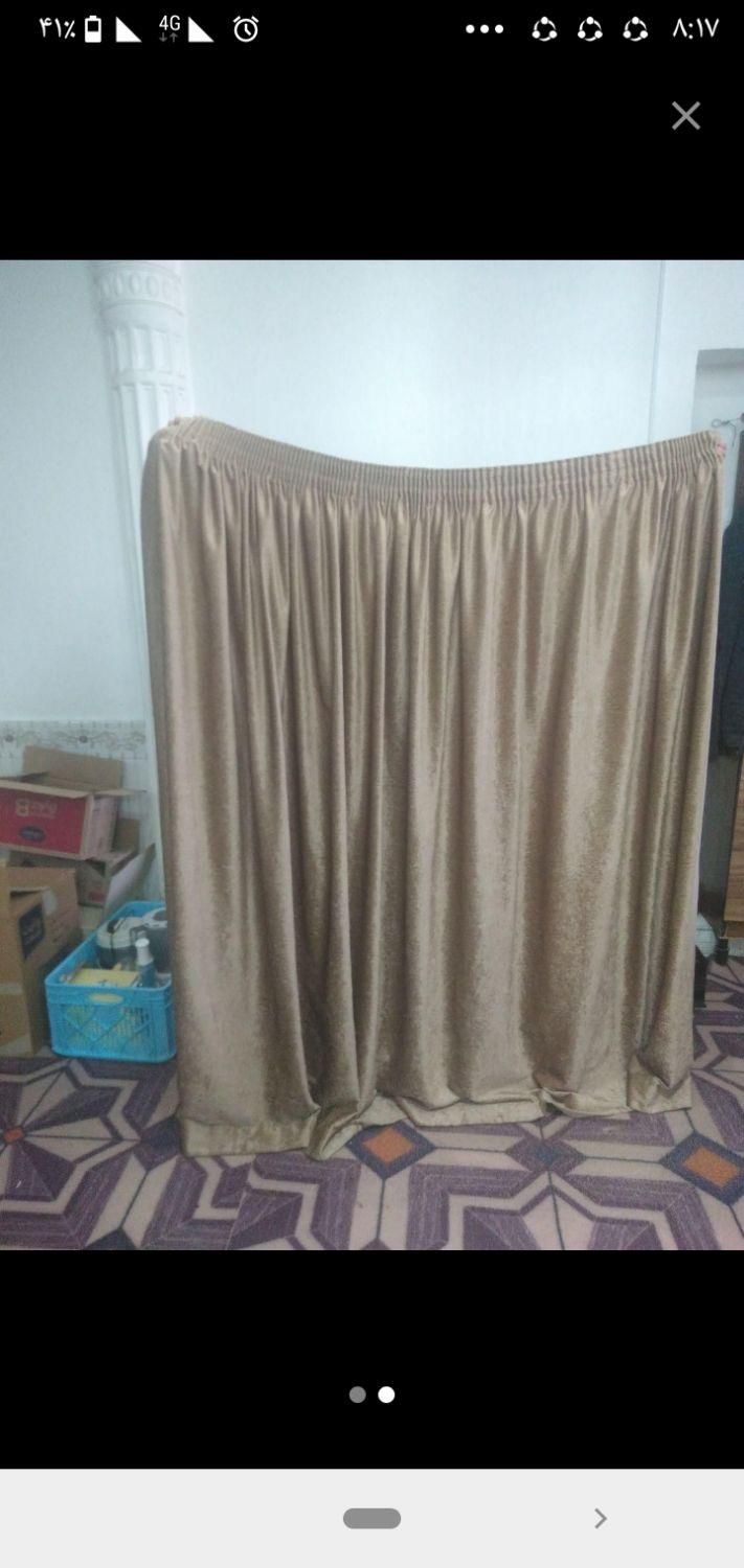 پرده سالنی معاوضه با گل و گیاه|پرده، رانر، رومیزی|شیراز, کوشک میدان|دیوار