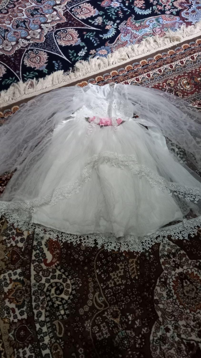 لباس عروس بچه گانه ۷۵۰ تومان|کفش و لباس بچه|آق قلا, |دیوار