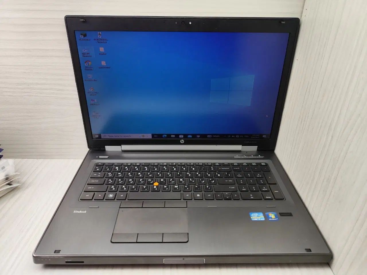 گرافیکی مهندسی Hp elitebook 8760w i7 رم۸ هاردssd|رایانه همراه|تهران, باغ فیض|دیوار