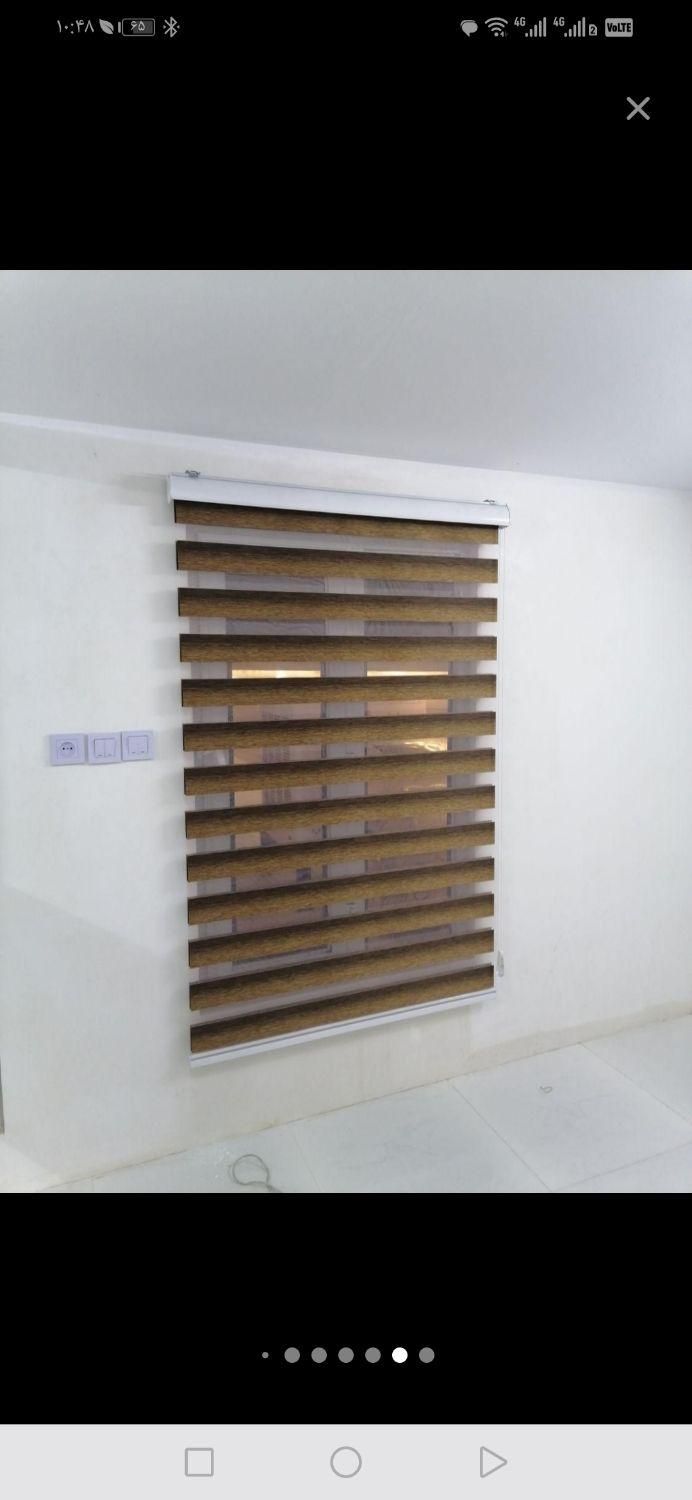 زبرا. پرده عمودی. کرکره فلزی.3سال ضمانت|پرده، رانر، رومیزی|مشهد, شریف|دیوار