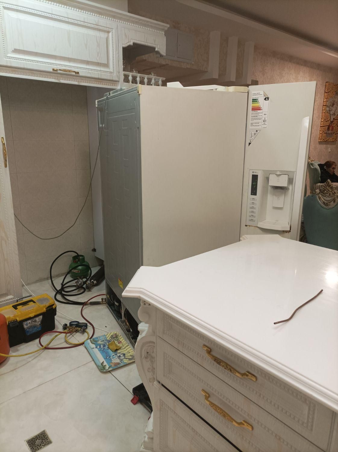 تعمیرات تخصصی انواع یخچال ساید اسپلیت|خدمات پیشه و مهارت|سیرجان, |دیوار