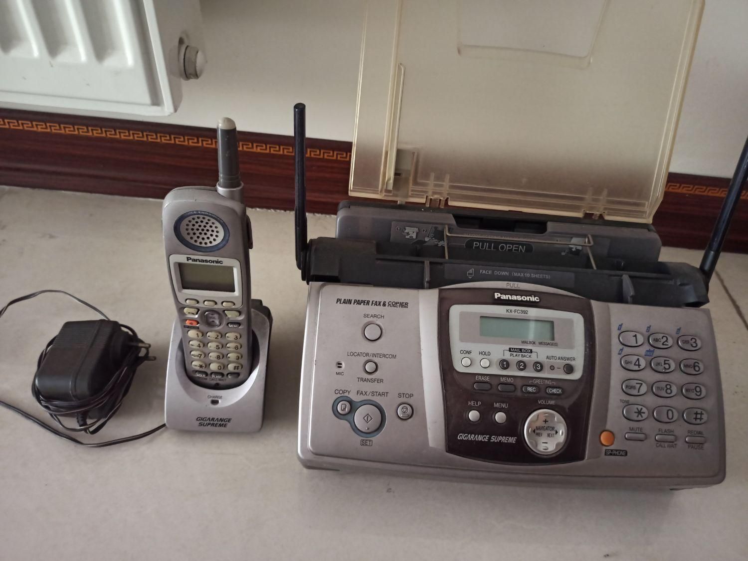 تلفن فکس پیامگیر وبیسیم پاناسونیک|پرینتر، اسکنر، کپی، فکس|تهران, تهرانسر شرقی|دیوار