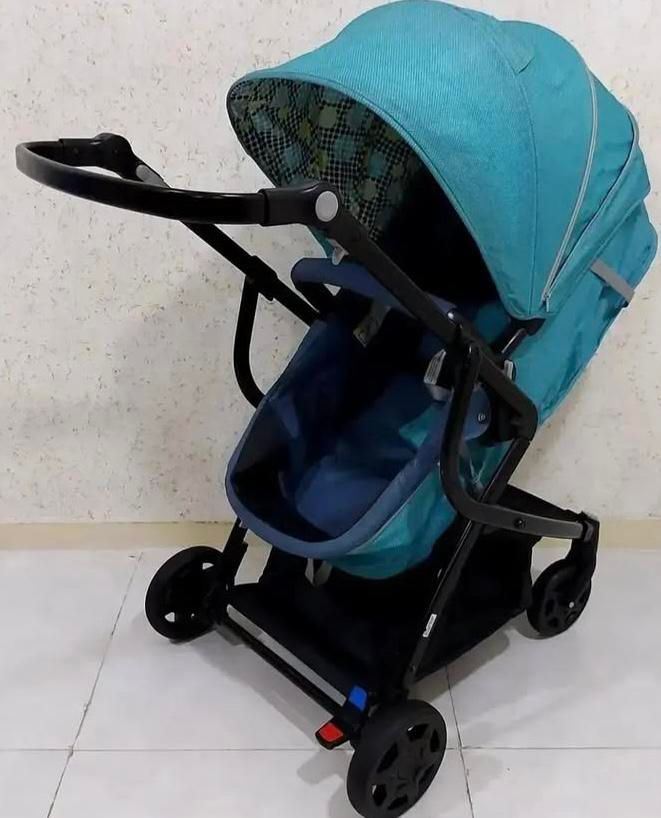 کالسکه کریکاتی دسته دوطرفه good baby در حد نو|کالسکه و لوازم جانبی|تهران, جنت‌آباد مرکزی|دیوار