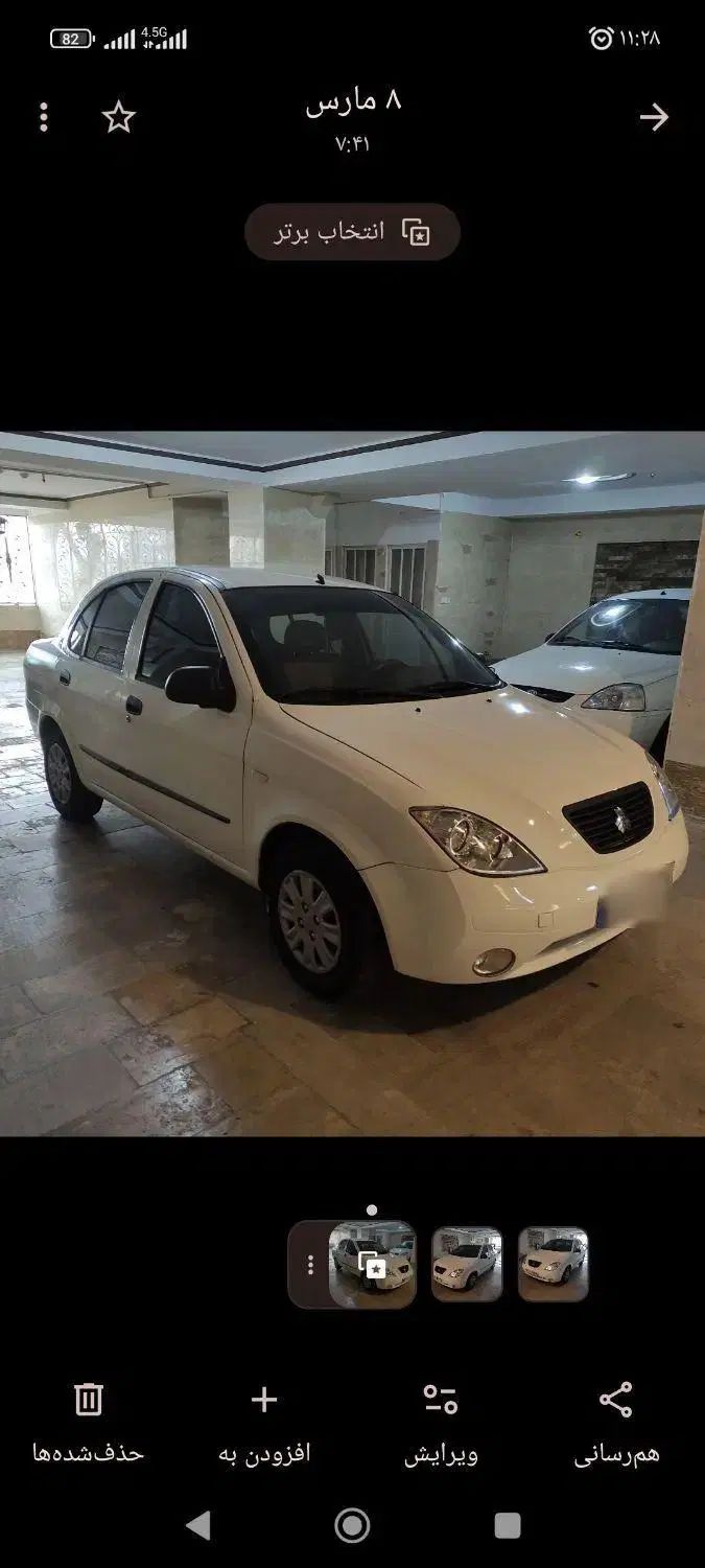 تیبا صندوق‌دار EX، مدل ۱۳۹۵|خودرو سواری و وانت|کرج, باغستان|دیوار