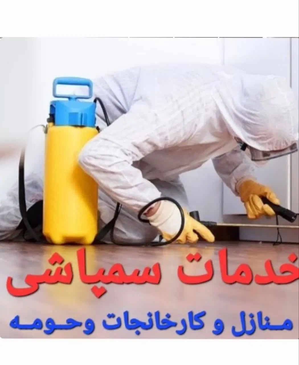 سم پاشی نابروان 1 سمپاشی کل حشرات دانـیال/انسجام|خدمات نظافت|قم, هنرستان|دیوار